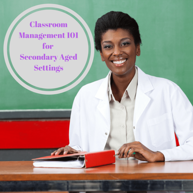 ClassroomManagement101 for Secondary AgeChildren (1)