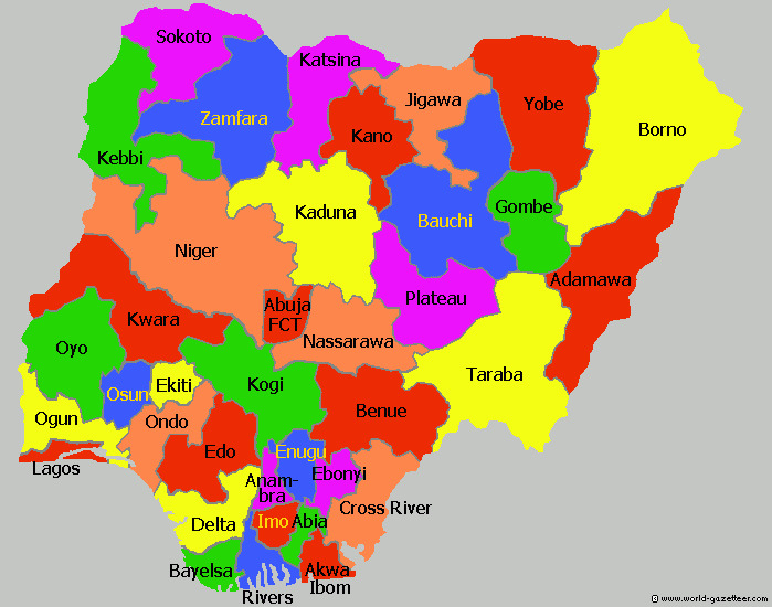 Nigeria Map